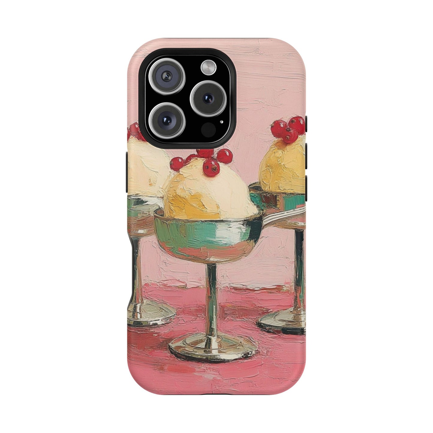 Delightful Ice Cream Cone Phone Case, Cute Phone Cover, Fun Smartphone Protection, Sweet Gift for Foodies, Whimsical Art Accessory