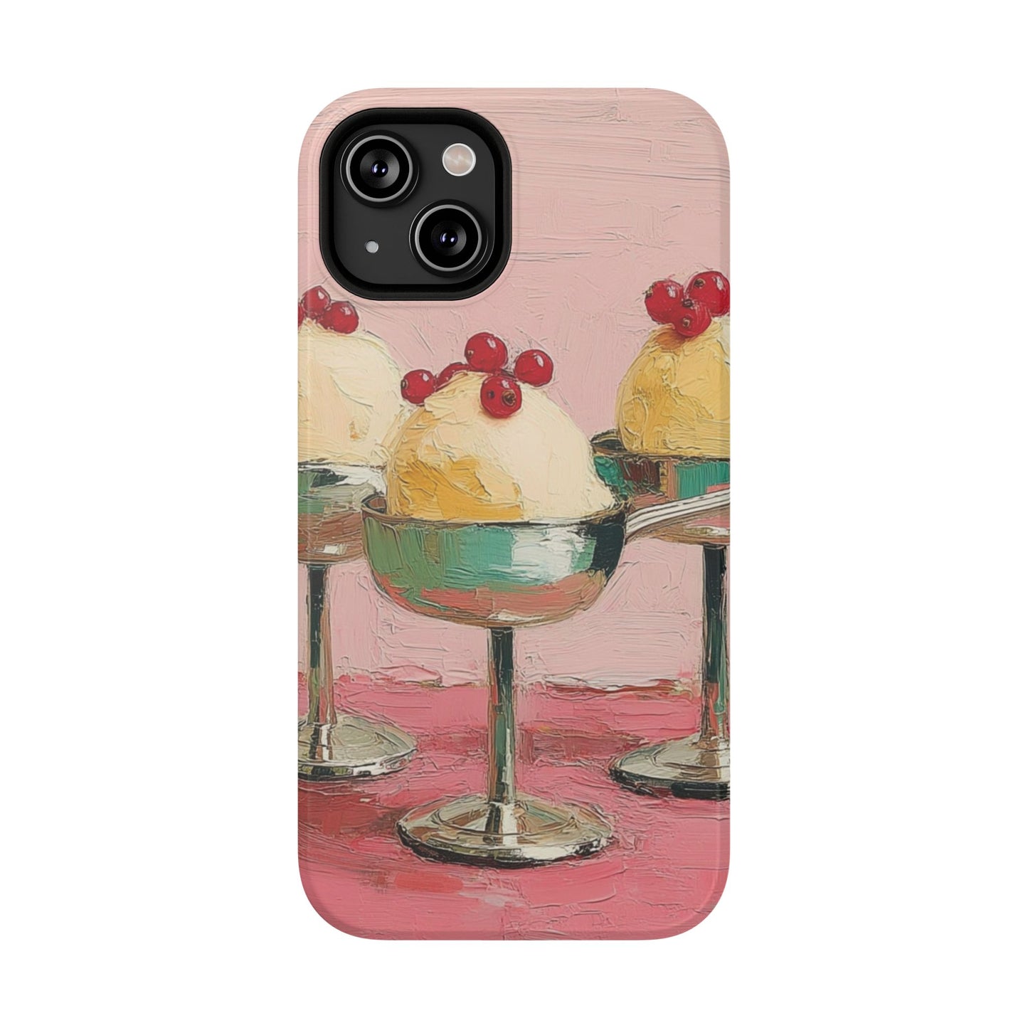 Delightful Ice Cream Cone Phone Case, Cute Phone Cover, Fun Smartphone Protection, Sweet Gift for Foodies, Whimsical Art Accessory