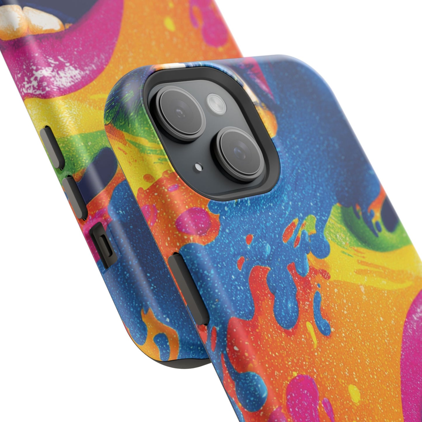 Vibrant Phone Cases with Impact Resistance, Colorful Phone Cover, Durable Mobile Case, Trendy Tech Accessories, Gift for Her