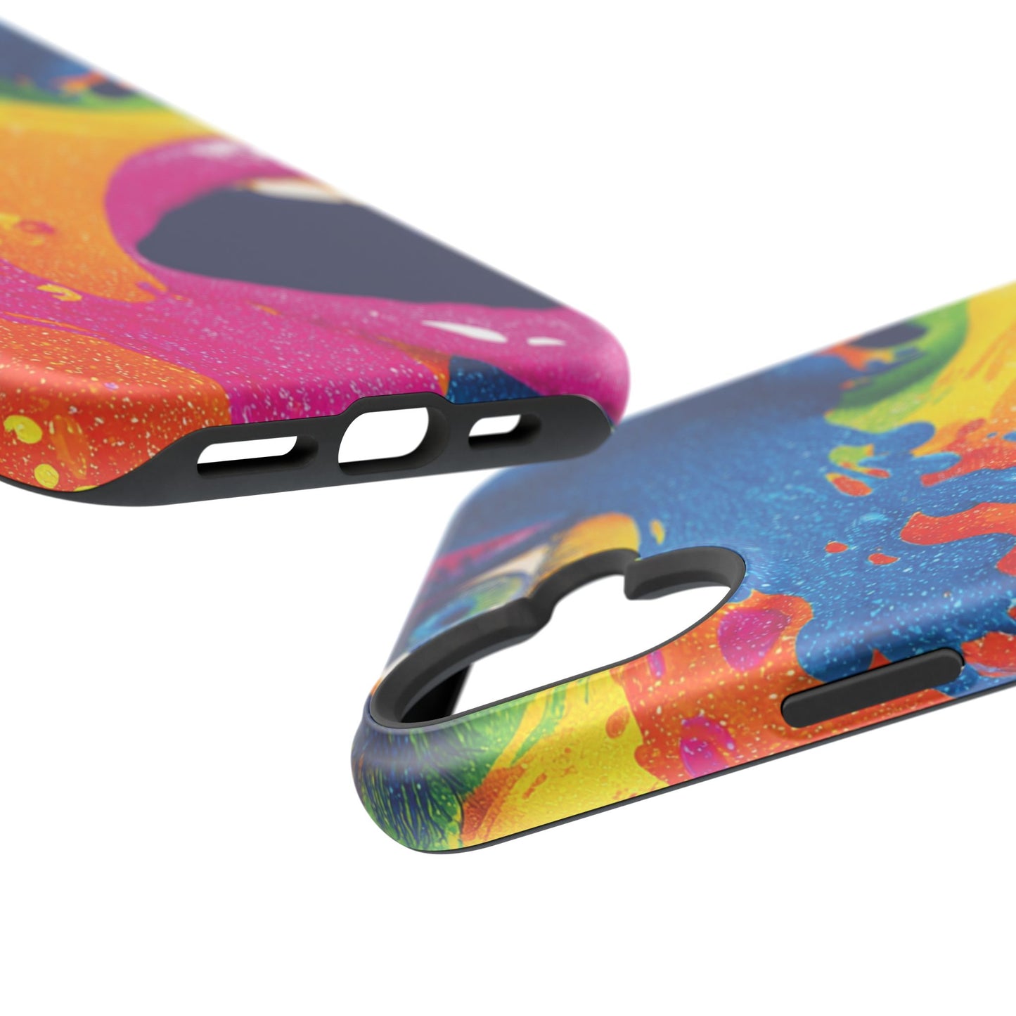 Vibrant Phone Cases with Impact Resistance, Colorful Phone Cover, Durable Mobile Case, Trendy Tech Accessories, Gift for Her
