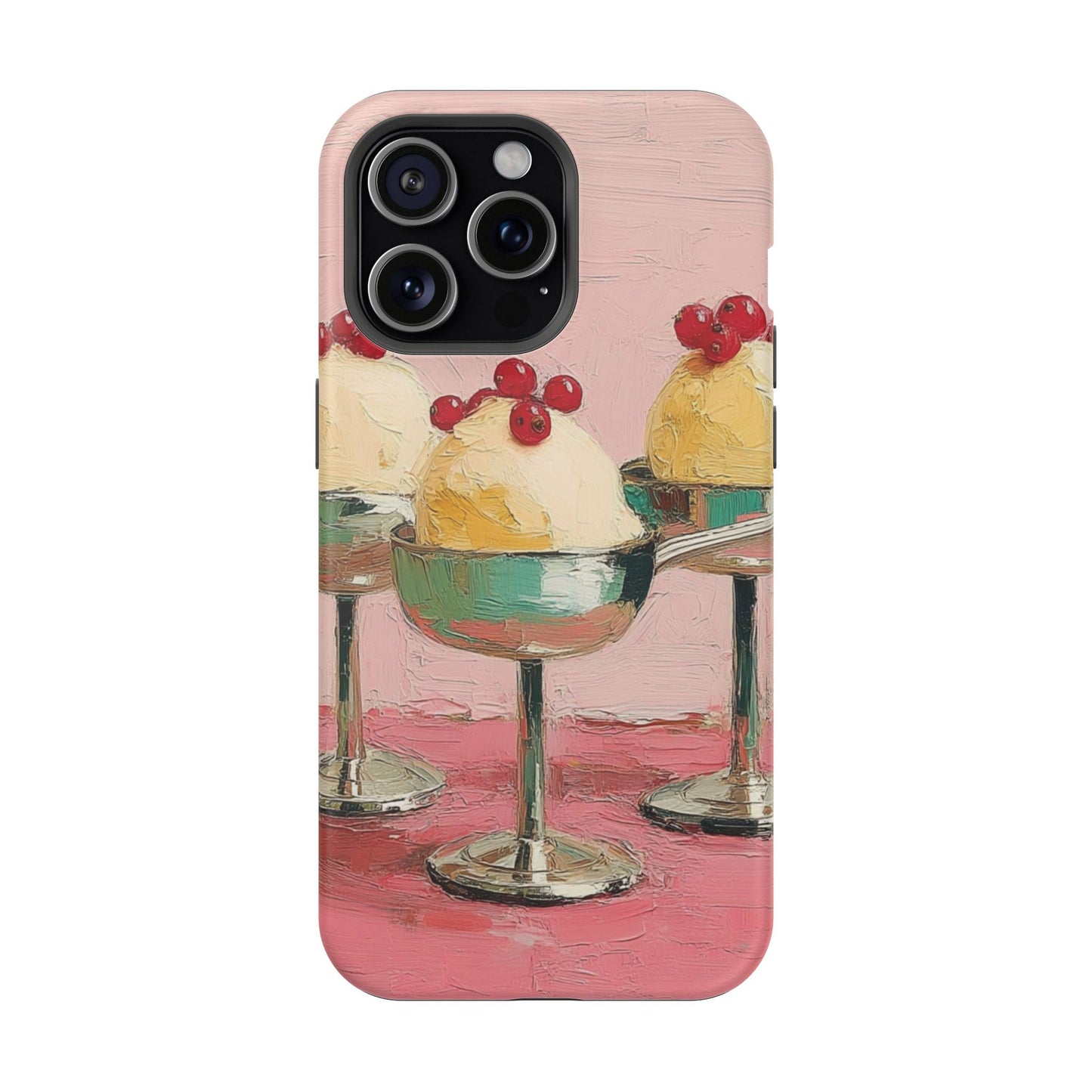 Delightful Ice Cream Cone Phone Case, Cute Phone Cover, Fun Smartphone Protection, Sweet Gift for Foodies, Whimsical Art Accessory