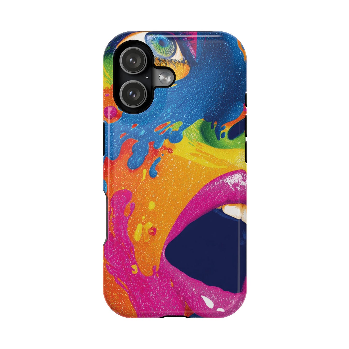 Vibrant Phone Cases with Impact Resistance, Colorful Phone Cover, Durable Mobile Case, Trendy Tech Accessories, Gift for Her