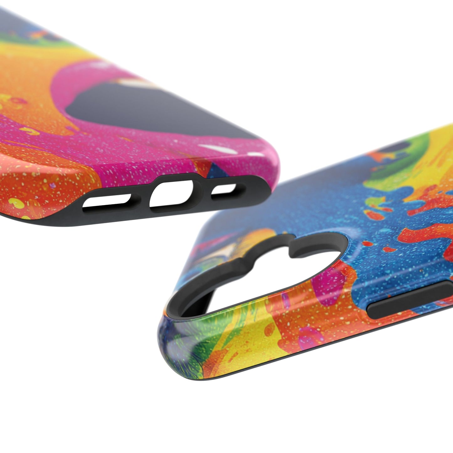 Vibrant Phone Cases with Impact Resistance, Colorful Phone Cover, Durable Mobile Case, Trendy Tech Accessories, Gift for Her