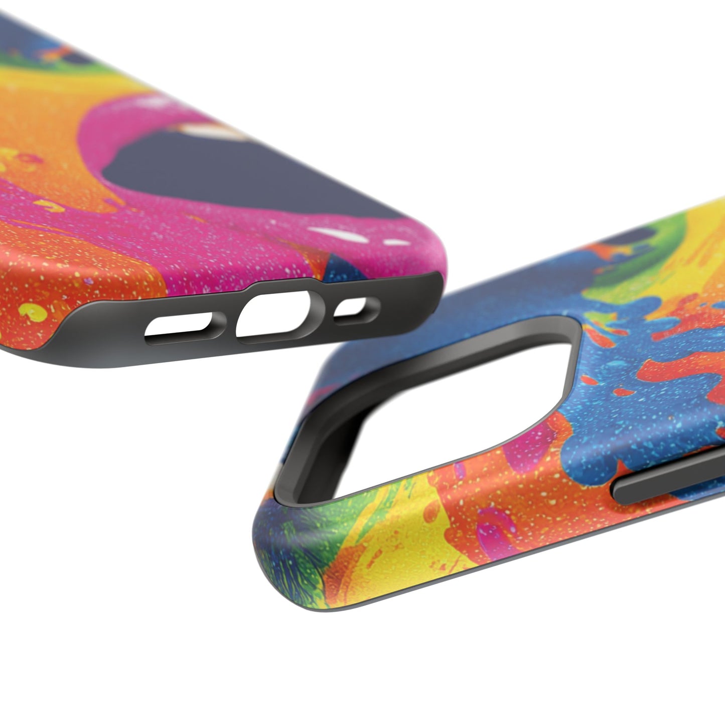 Vibrant Phone Cases with Impact Resistance, Colorful Phone Cover, Durable Mobile Case, Trendy Tech Accessories, Gift for Her