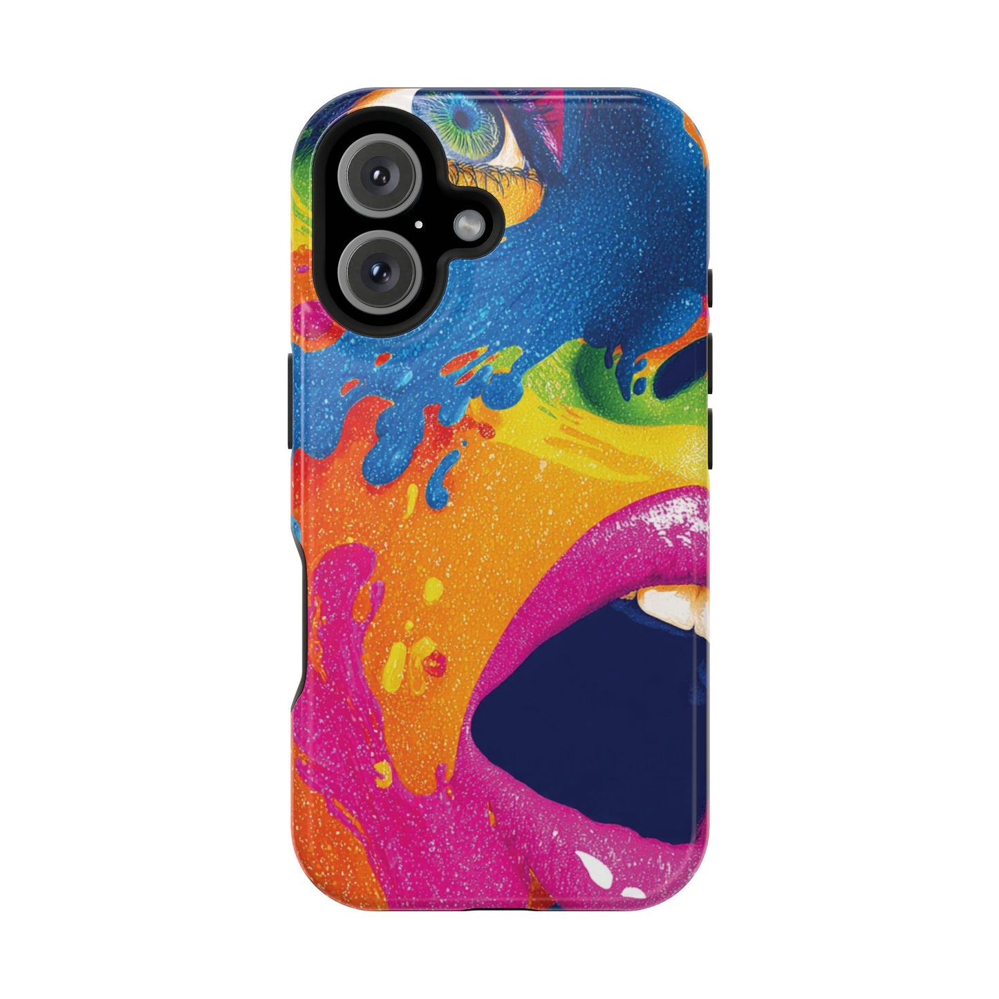 Vibrant Phone Cases with Impact Resistance, Colorful Phone Cover, Durable Mobile Case, Trendy Tech Accessories, Gift for Her