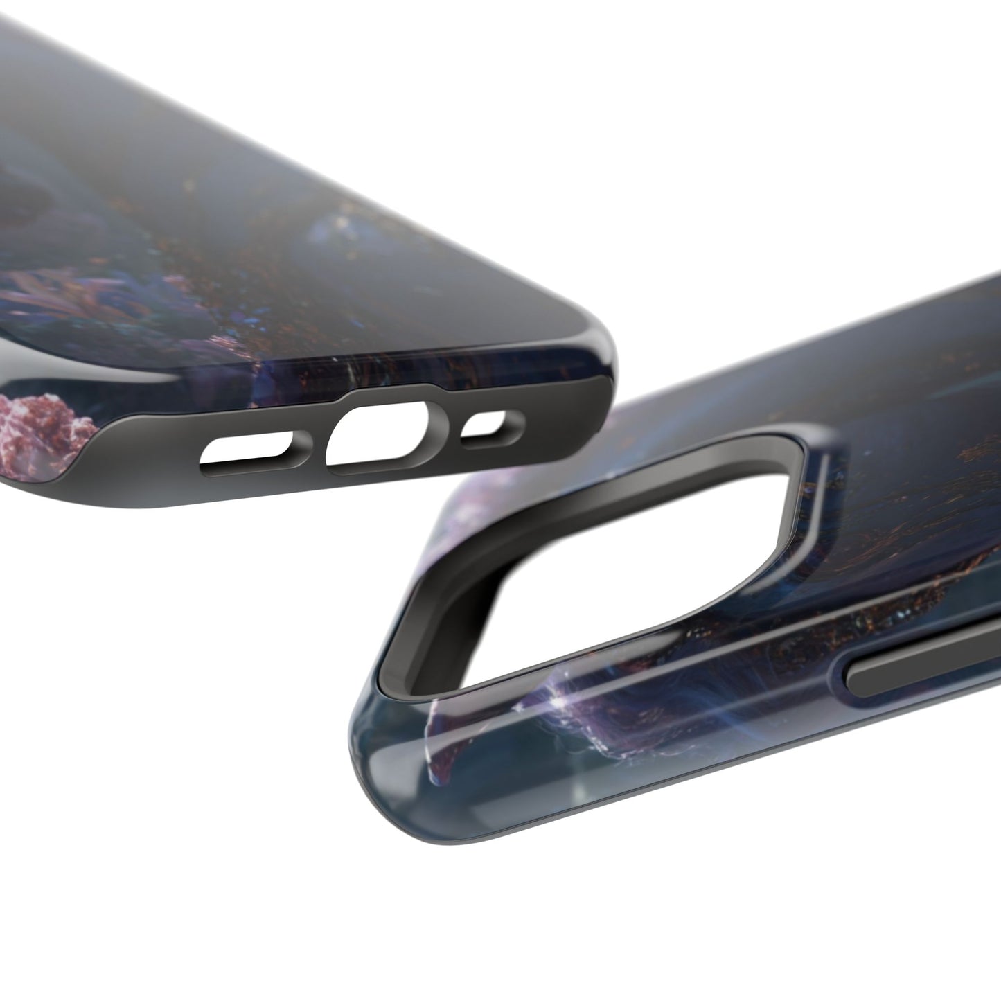 Impact-Resistant Phone Cases, Unique Phone Cases, Artistic Cases, Gift for Tech Lovers, Galaxy-Inspired Phone Accessories