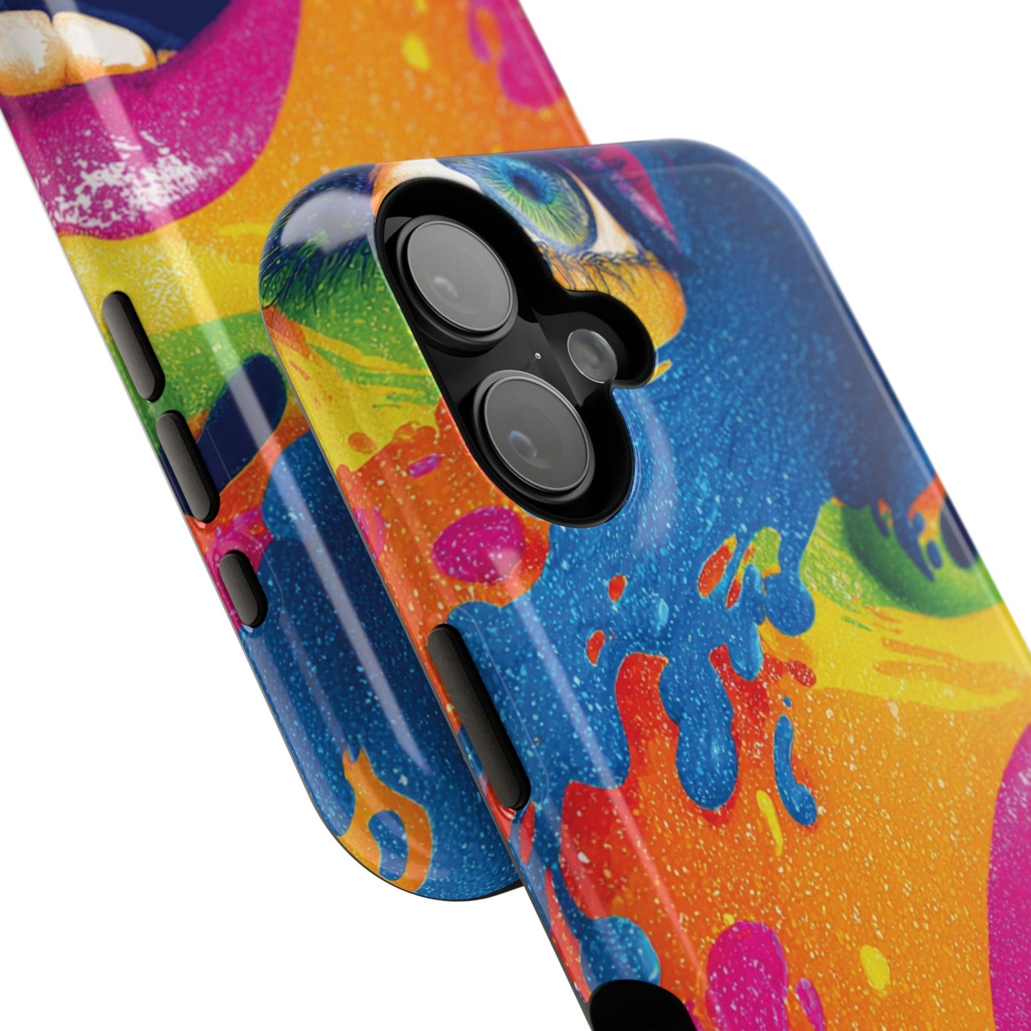 Vibrant Phone Cases with Impact Resistance, Colorful Phone Cover, Durable Mobile Case, Trendy Tech Accessories, Gift for Her