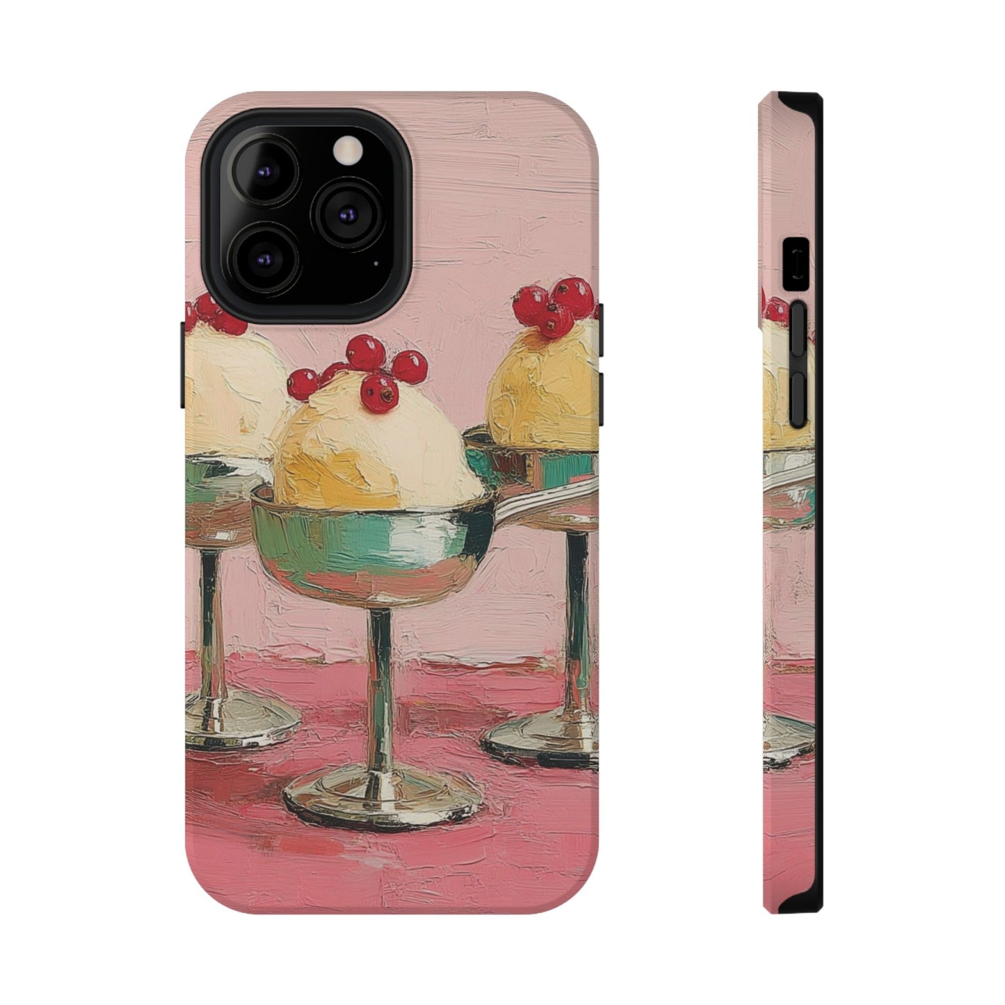 Delightful Ice Cream Cone Phone Case, Cute Phone Cover, Fun Smartphone Protection, Sweet Gift for Foodies, Whimsical Art Accessory