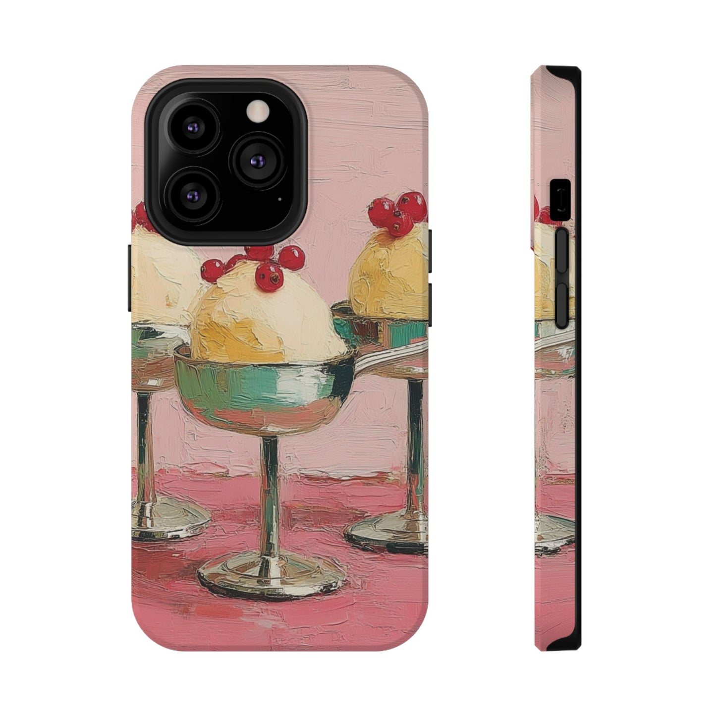 Delightful Ice Cream Cone Phone Case, Cute Phone Cover, Fun Smartphone Protection, Sweet Gift for Foodies, Whimsical Art Accessory