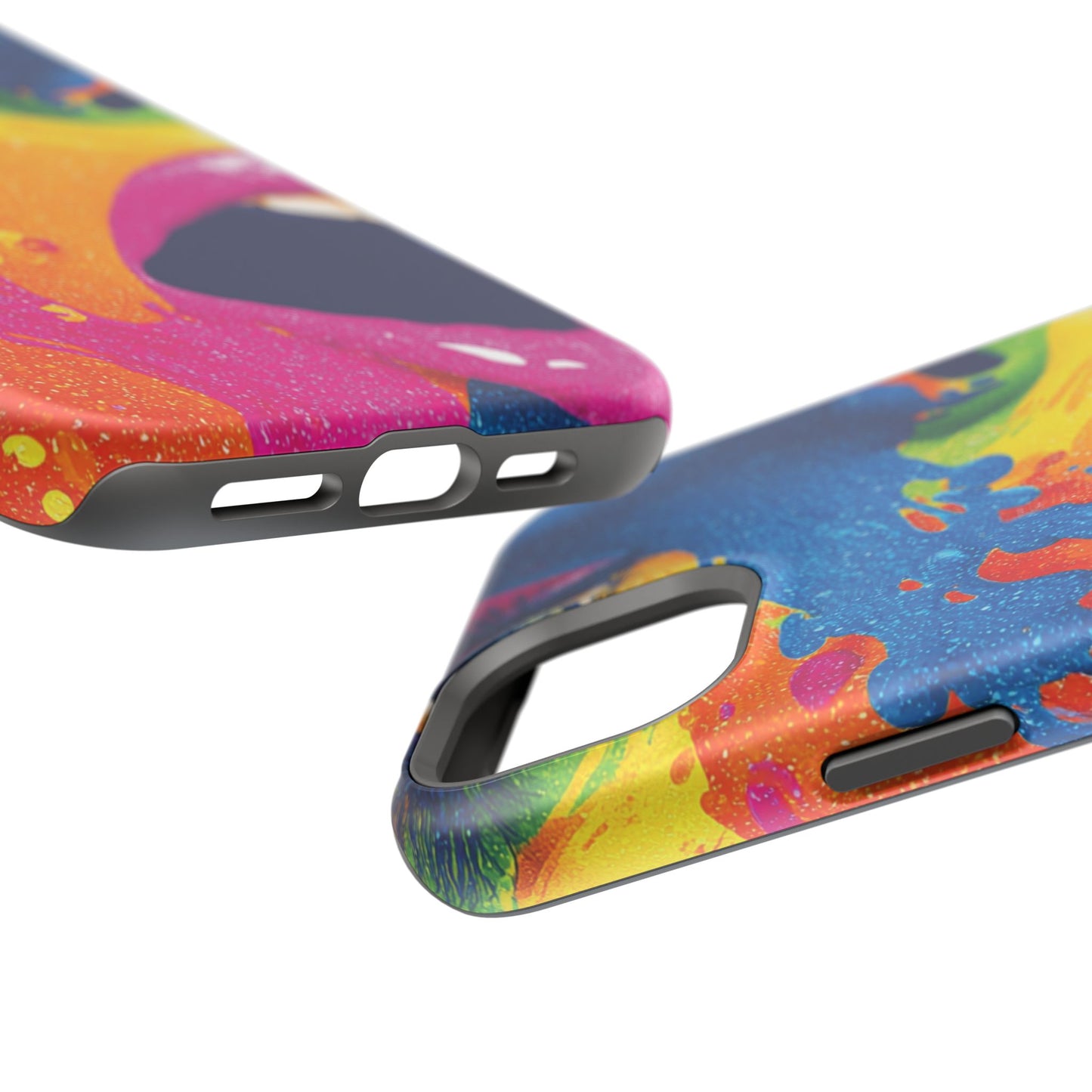 Vibrant Phone Cases with Impact Resistance, Colorful Phone Cover, Durable Mobile Case, Trendy Tech Accessories, Gift for Her