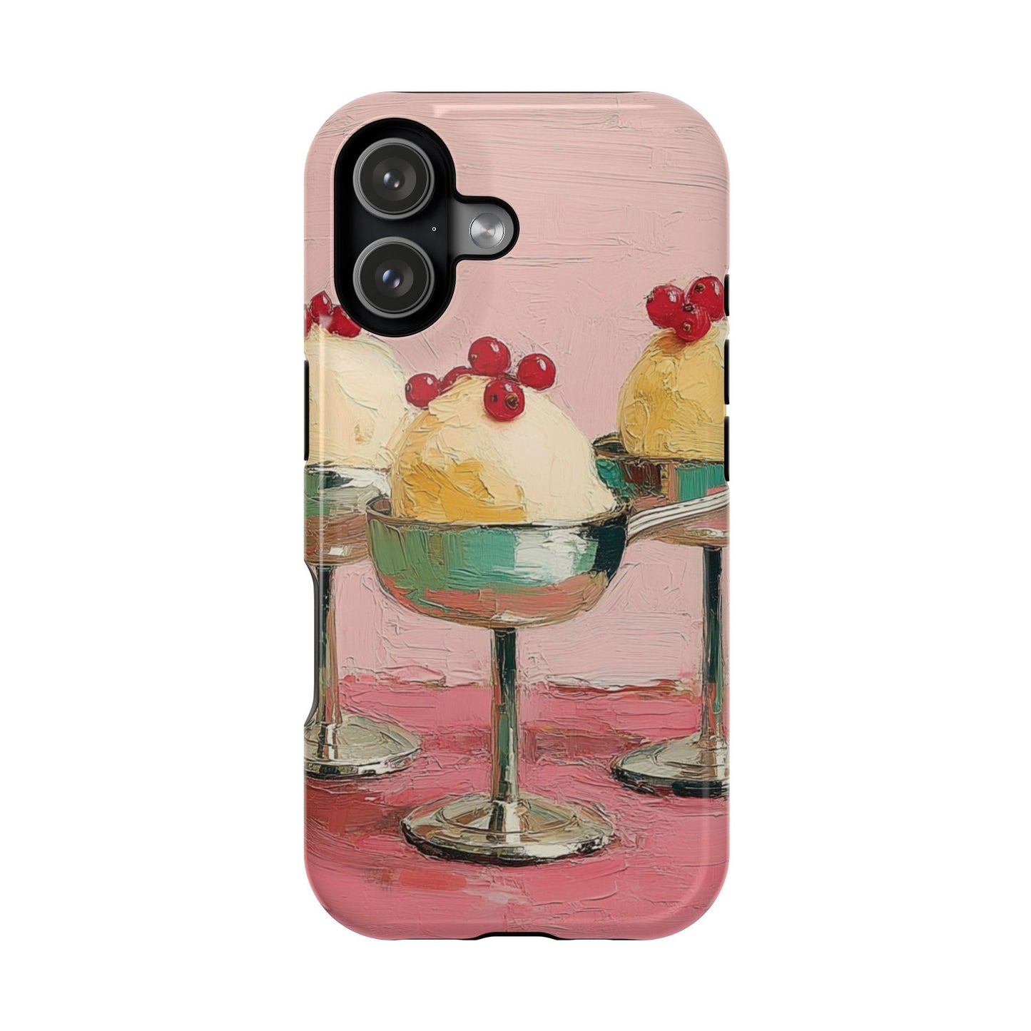 Delightful Ice Cream Cone Phone Case, Cute Phone Cover, Fun Smartphone Protection, Sweet Gift for Foodies, Whimsical Art Accessory