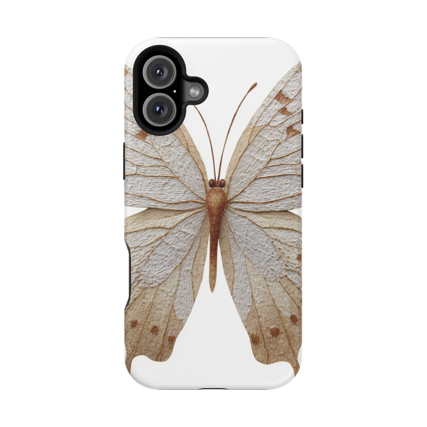 Butterfly Impact-Resistant Phone Case, Nature Lover Gift, Durable Phone Cover, Eco-Friendly Accessories, Unique Butterfly Design