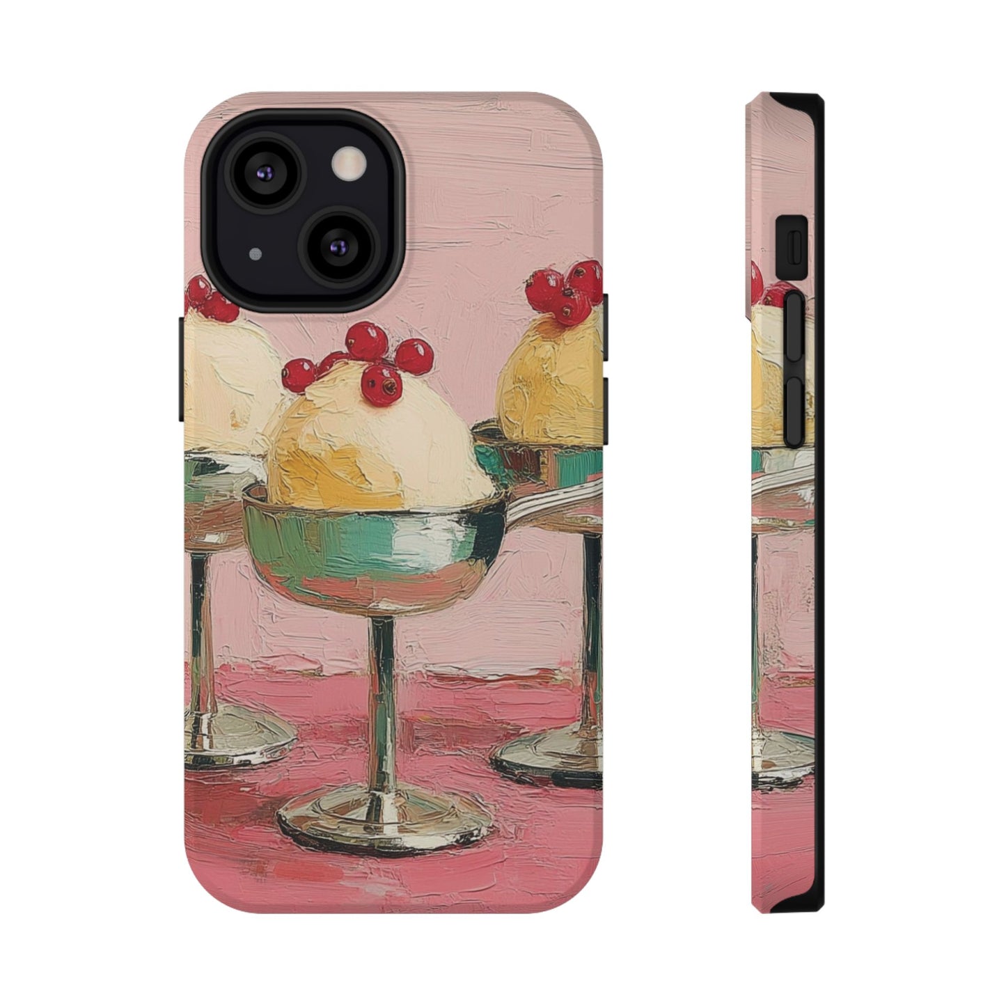 Delightful Ice Cream Cone Phone Case, Cute Phone Cover, Fun Smartphone Protection, Sweet Gift for Foodies, Whimsical Art Accessory