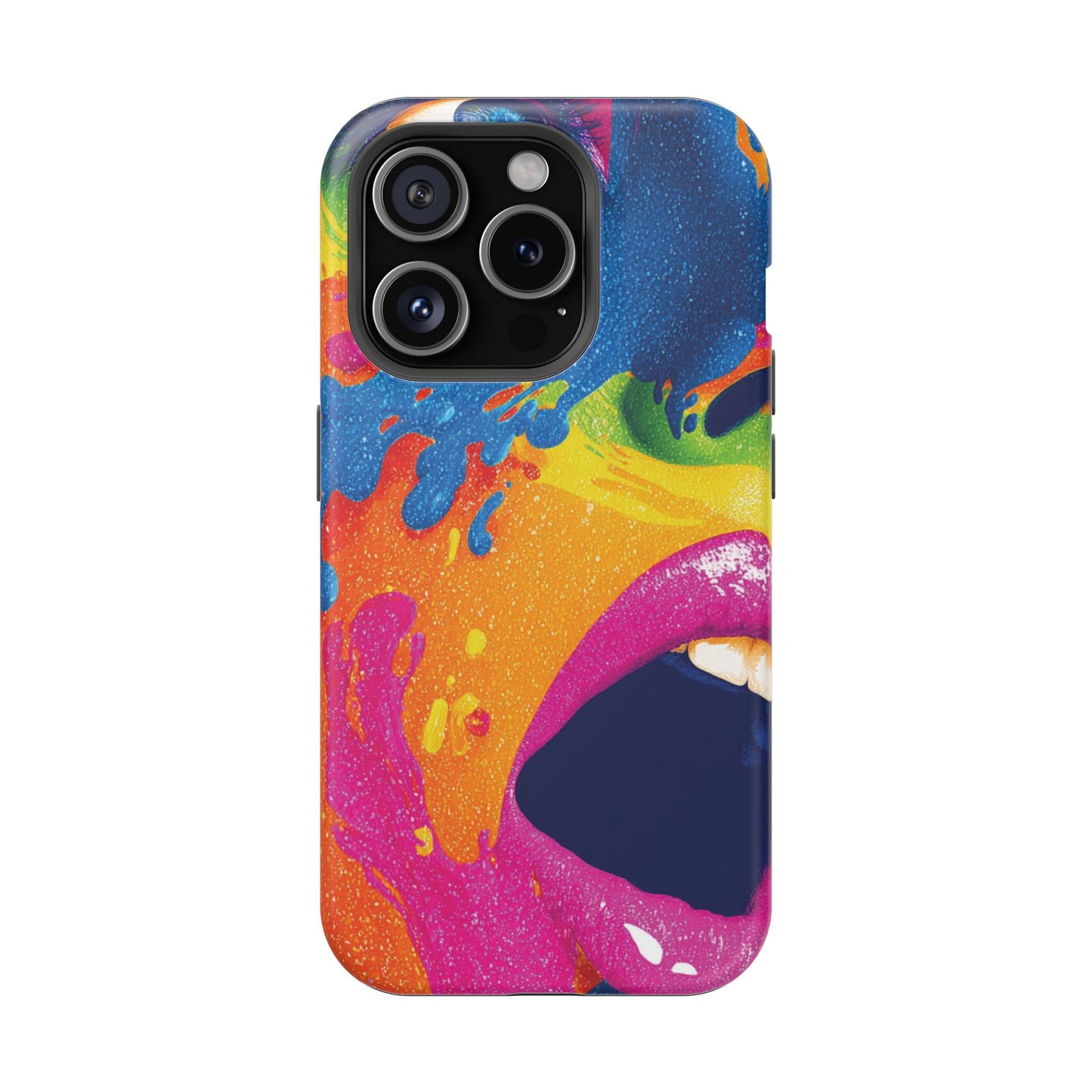Vibrant Phone Cases with Impact Resistance, Colorful Phone Cover, Durable Mobile Case, Trendy Tech Accessories, Gift for Her