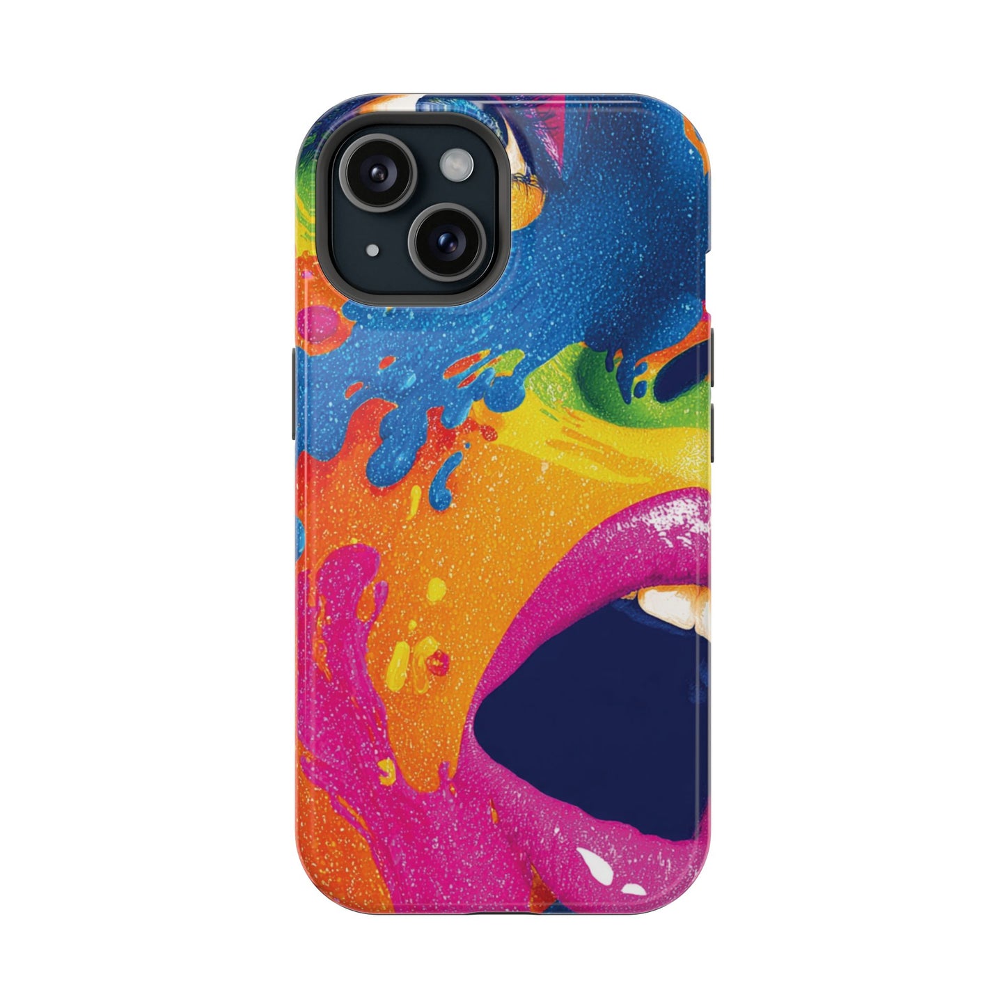 Vibrant Phone Cases with Impact Resistance, Colorful Phone Cover, Durable Mobile Case, Trendy Tech Accessories, Gift for Her