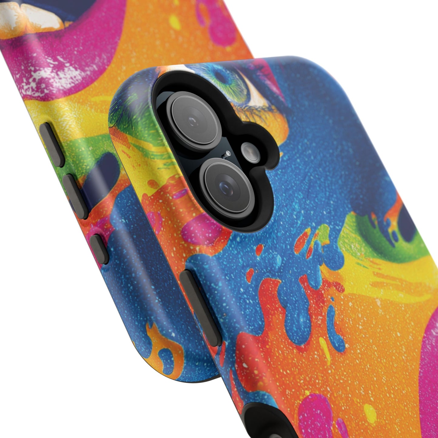 Vibrant Phone Cases with Impact Resistance, Colorful Phone Cover, Durable Mobile Case, Trendy Tech Accessories, Gift for Her