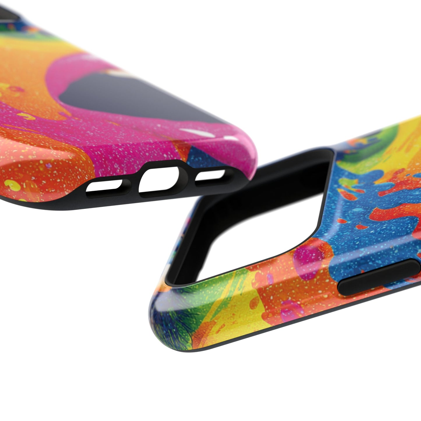 Vibrant Phone Cases with Impact Resistance, Colorful Phone Cover, Durable Mobile Case, Trendy Tech Accessories, Gift for Her