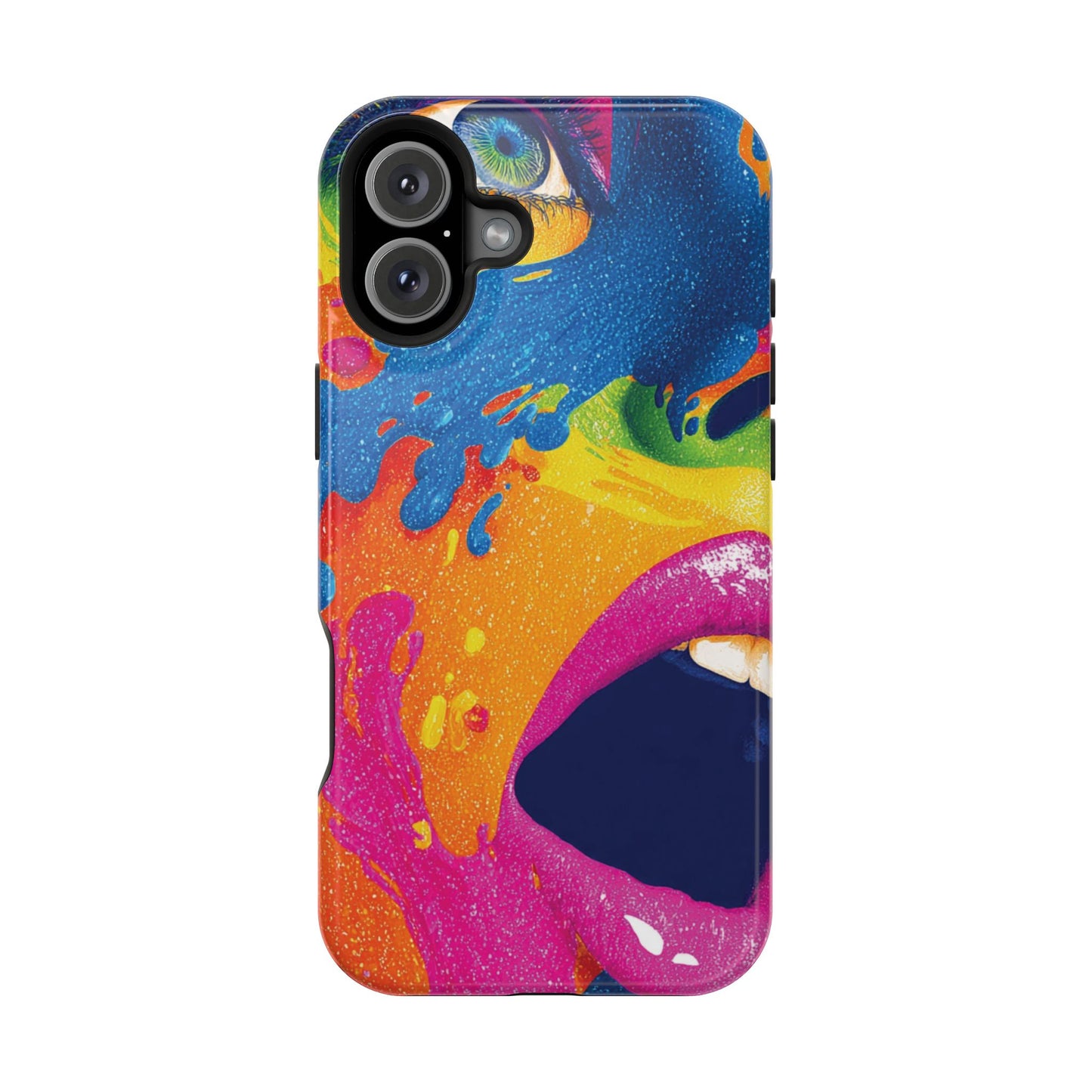 Vibrant Phone Cases with Impact Resistance, Colorful Phone Cover, Durable Mobile Case, Trendy Tech Accessories, Gift for Her