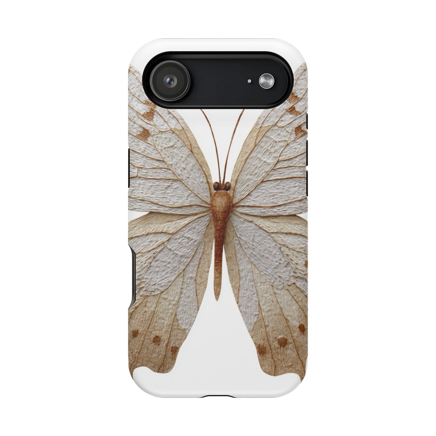 Butterfly Impact-Resistant Phone Case, Nature Lover Gift, Durable Phone Cover, Eco-Friendly Accessories, Unique Butterfly Design