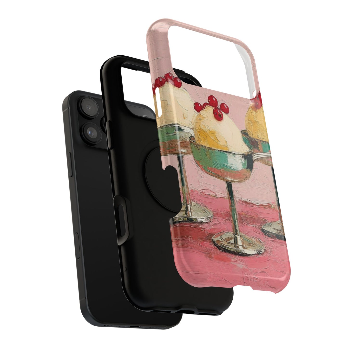 Delightful Ice Cream Cone Phone Case, Cute Phone Cover, Fun Smartphone Protection, Sweet Gift for Foodies, Whimsical Art Accessory