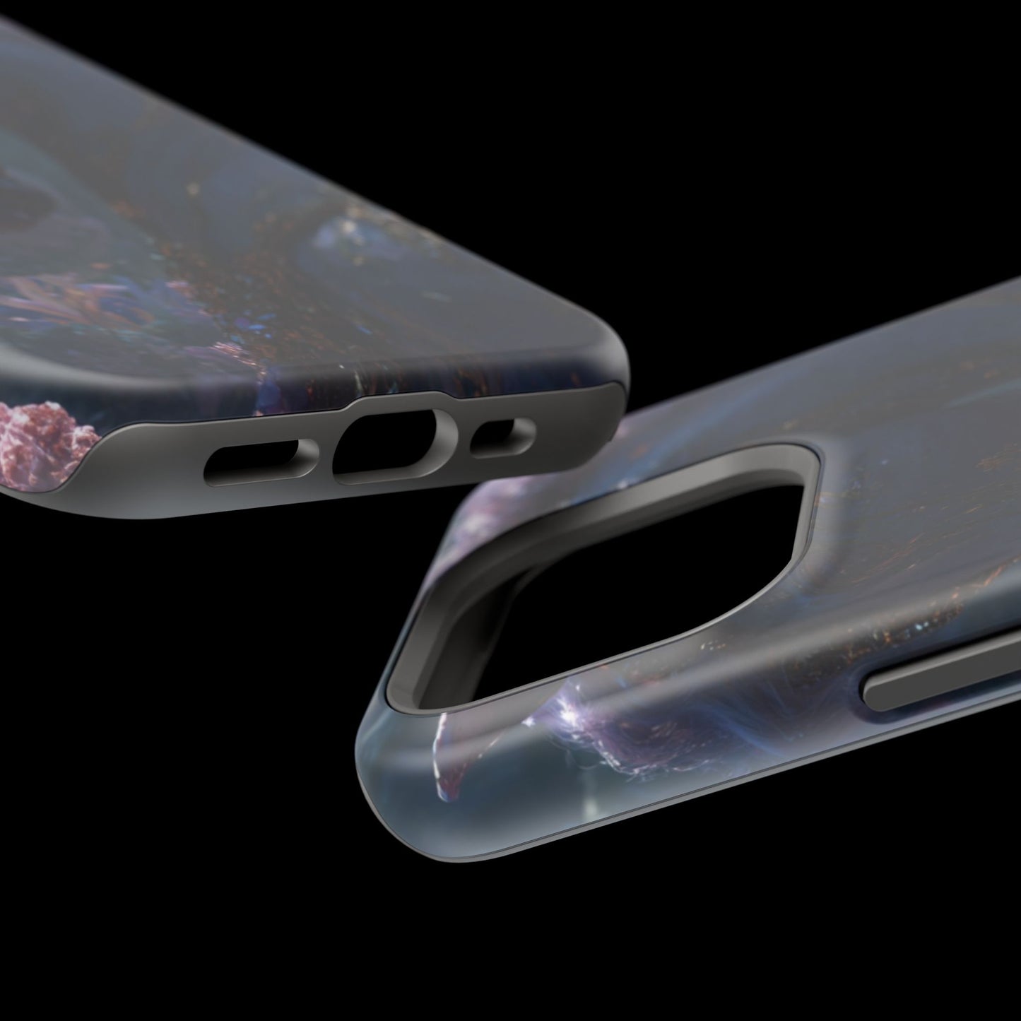 Impact-Resistant Phone Cases, Unique Phone Cases, Artistic Cases, Gift for Tech Lovers, Galaxy-Inspired Phone Accessories