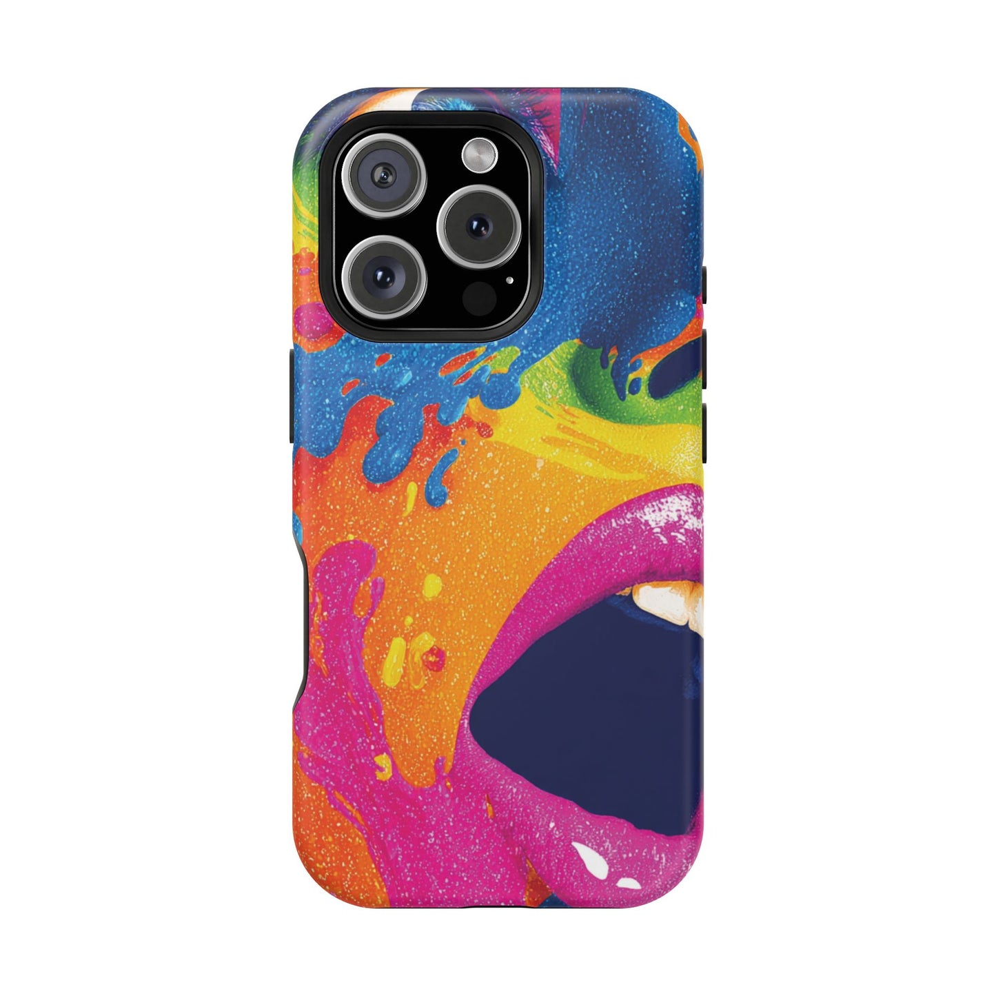 Vibrant Phone Cases with Impact Resistance, Colorful Phone Cover, Durable Mobile Case, Trendy Tech Accessories, Gift for Her