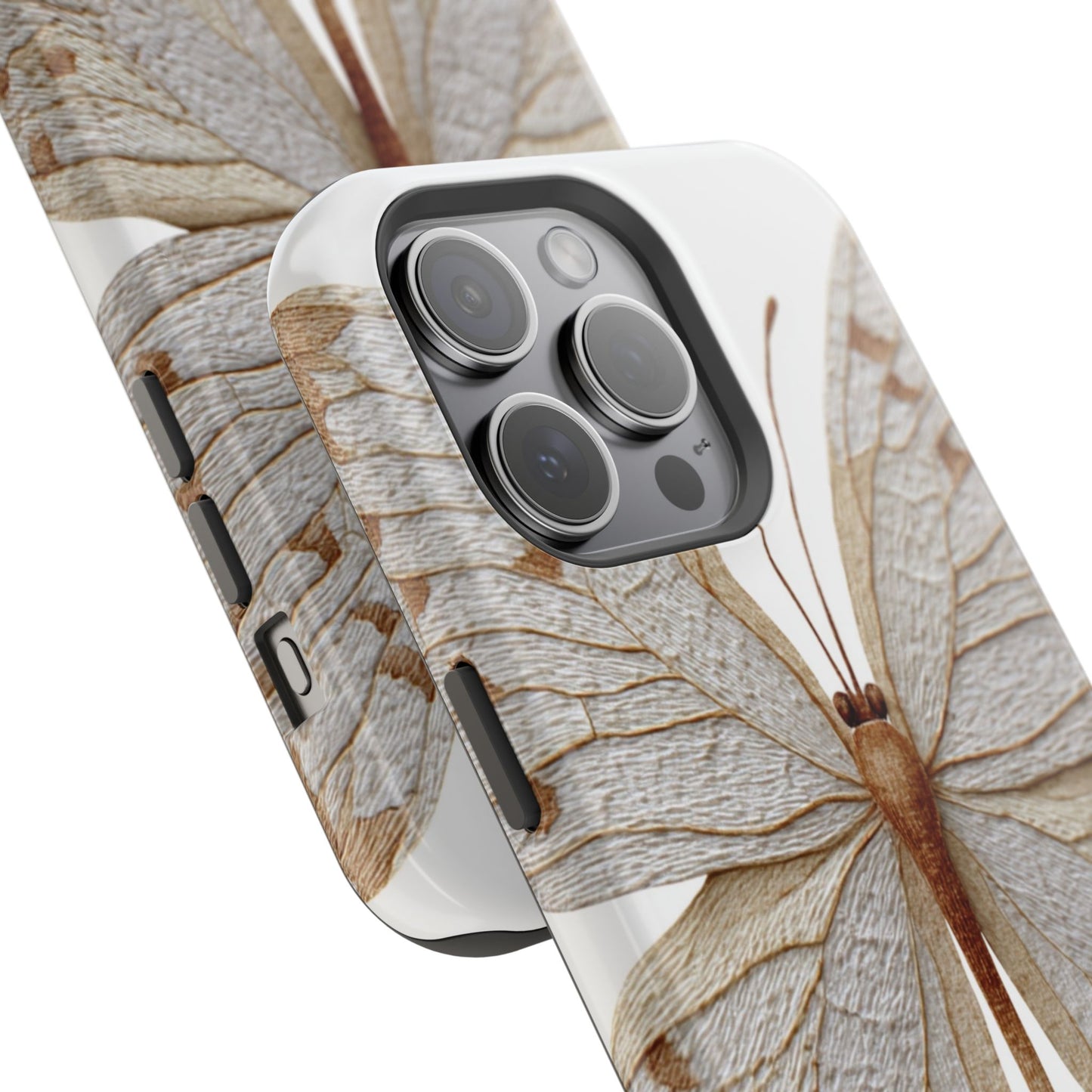 Butterfly Impact-Resistant Phone Case, Nature Lover Gift, Durable Phone Cover, Eco-Friendly Accessories, Unique Butterfly Design