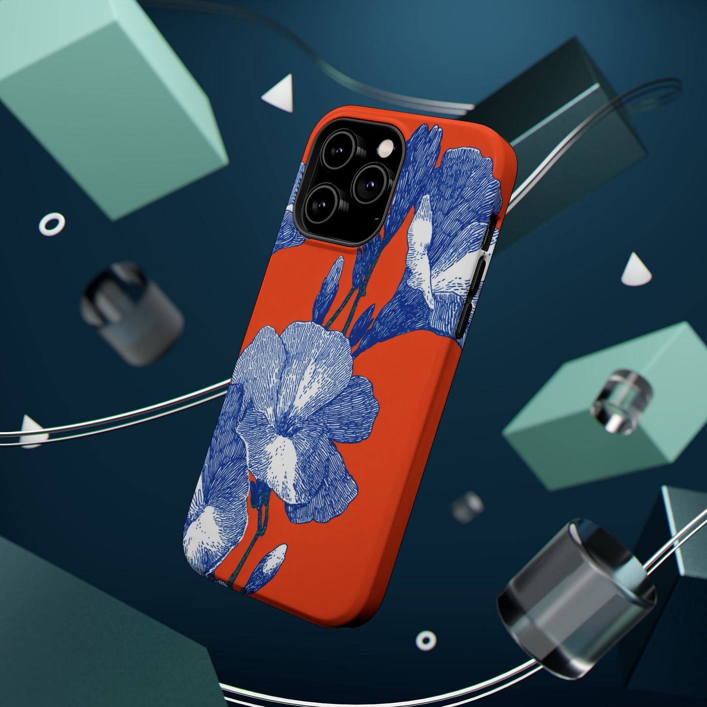 Floral Magnetic Phone Cases - Durable, Stylish, Perfect Gift, Phone Protection, Technology Accessories