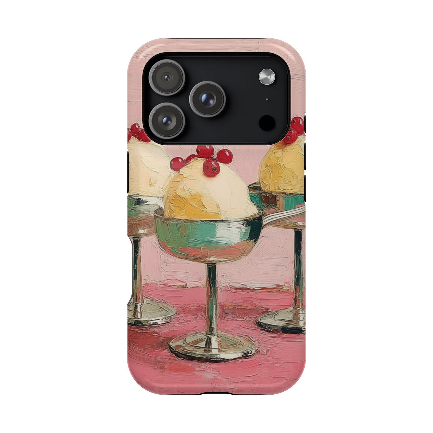 Delightful Ice Cream Cone Phone Case, Cute Phone Cover, Fun Smartphone Protection, Sweet Gift for Foodies, Whimsical Art Accessory