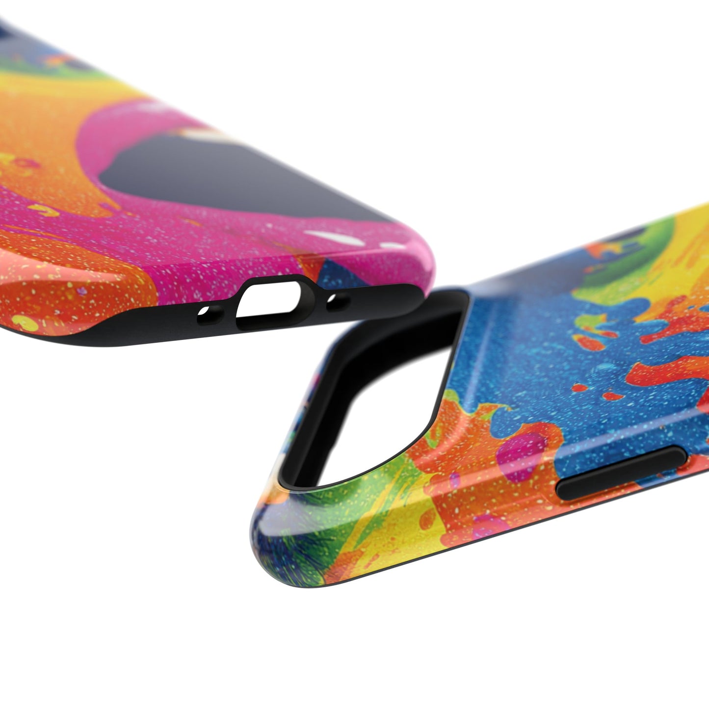 Vibrant Phone Cases with Impact Resistance, Colorful Phone Cover, Durable Mobile Case, Trendy Tech Accessories, Gift for Her