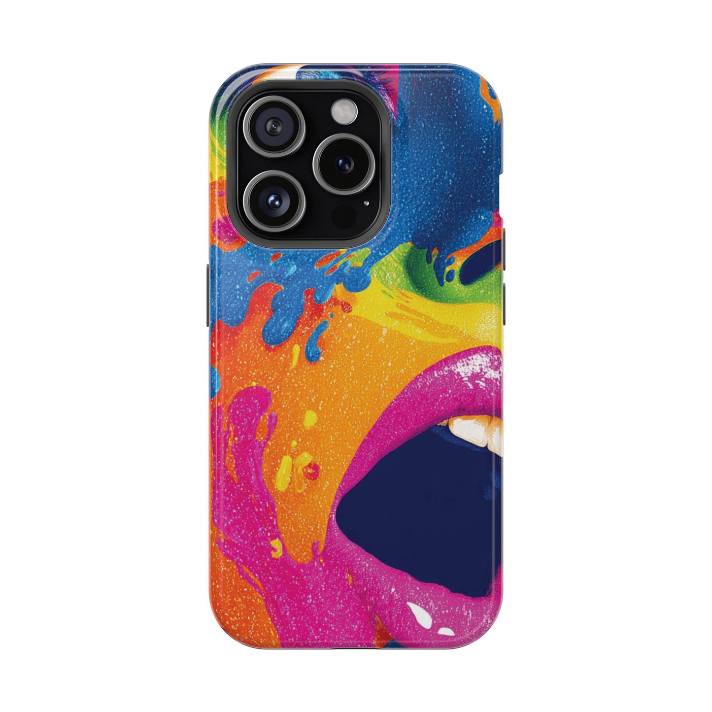 Vibrant Phone Cases with Impact Resistance, Colorful Phone Cover, Durable Mobile Case, Trendy Tech Accessories, Gift for Her