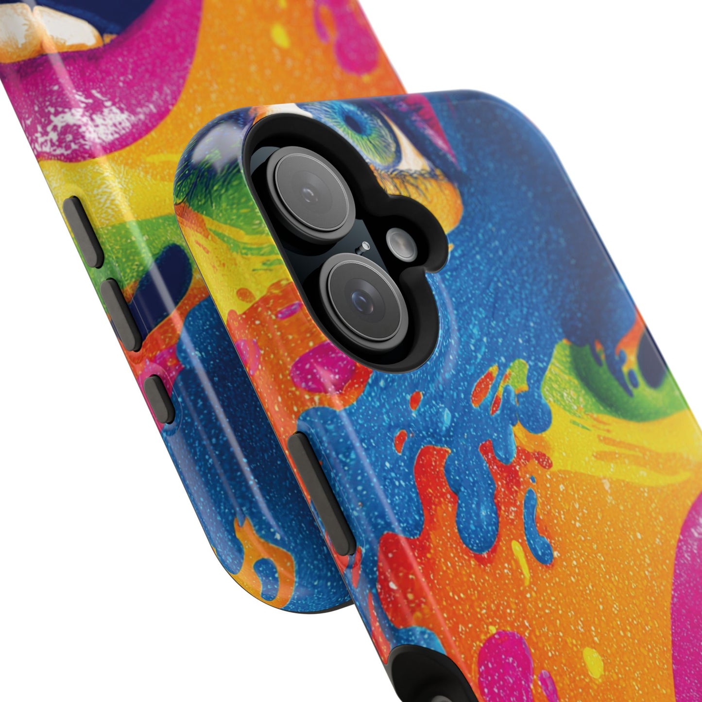 Vibrant Phone Cases with Impact Resistance, Colorful Phone Cover, Durable Mobile Case, Trendy Tech Accessories, Gift for Her