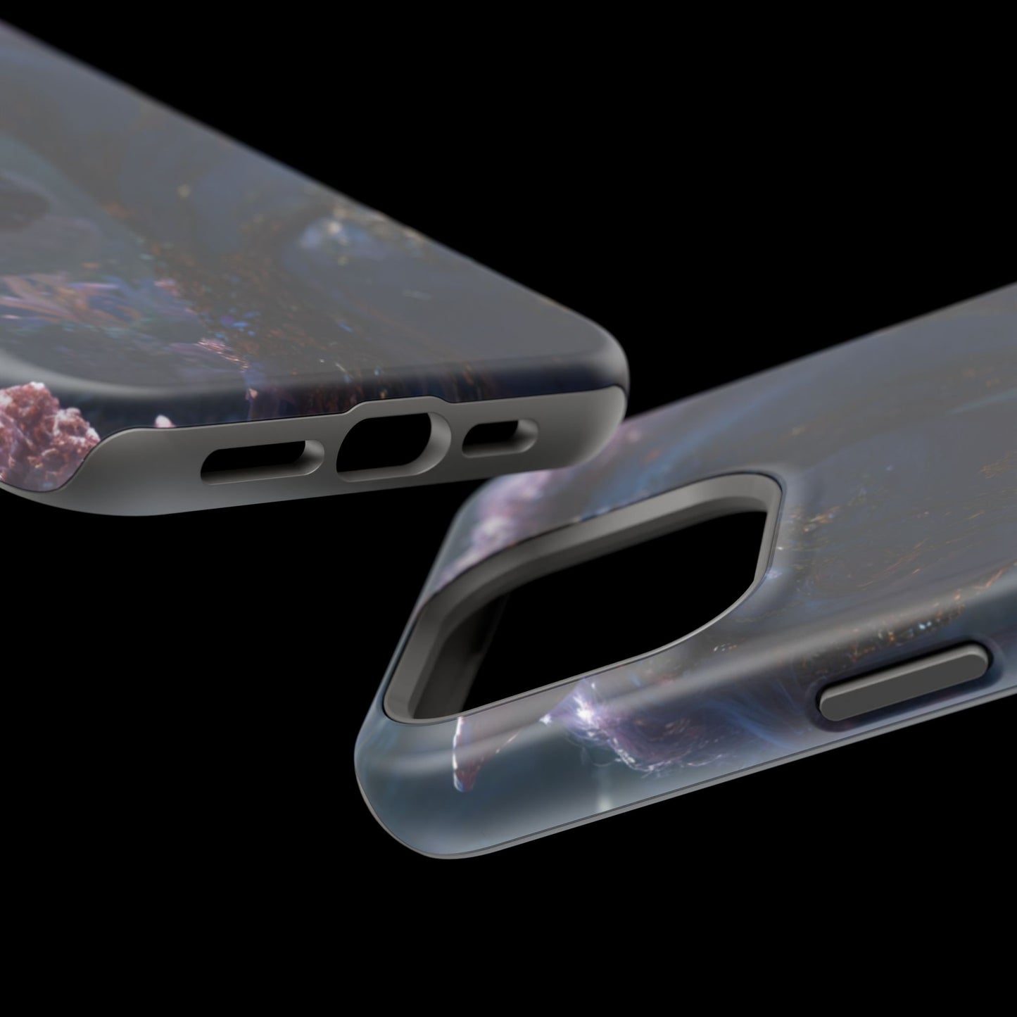 Impact-Resistant Phone Cases, Unique Phone Cases, Artistic Cases, Gift for Tech Lovers, Galaxy-Inspired Phone Accessories