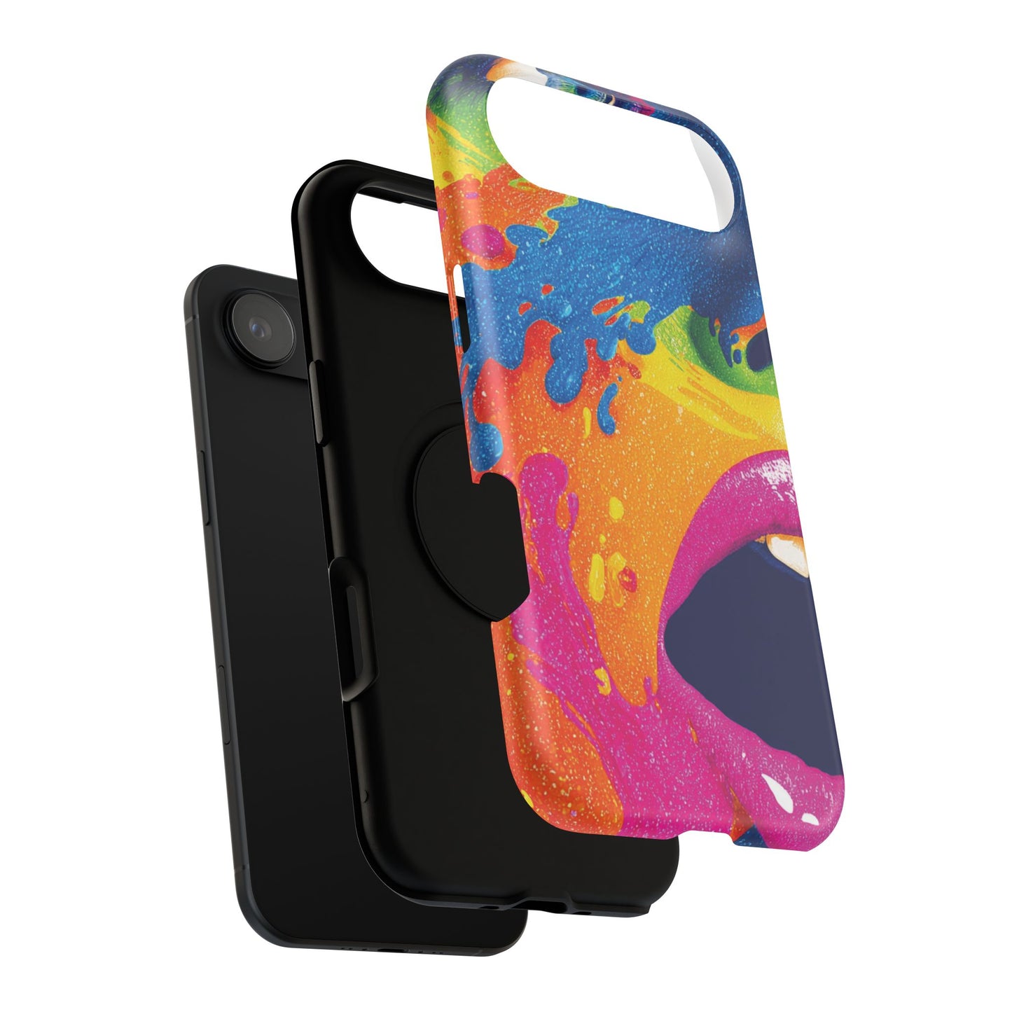 Vibrant Phone Cases with Impact Resistance, Colorful Phone Cover, Durable Mobile Case, Trendy Tech Accessories, Gift for Her