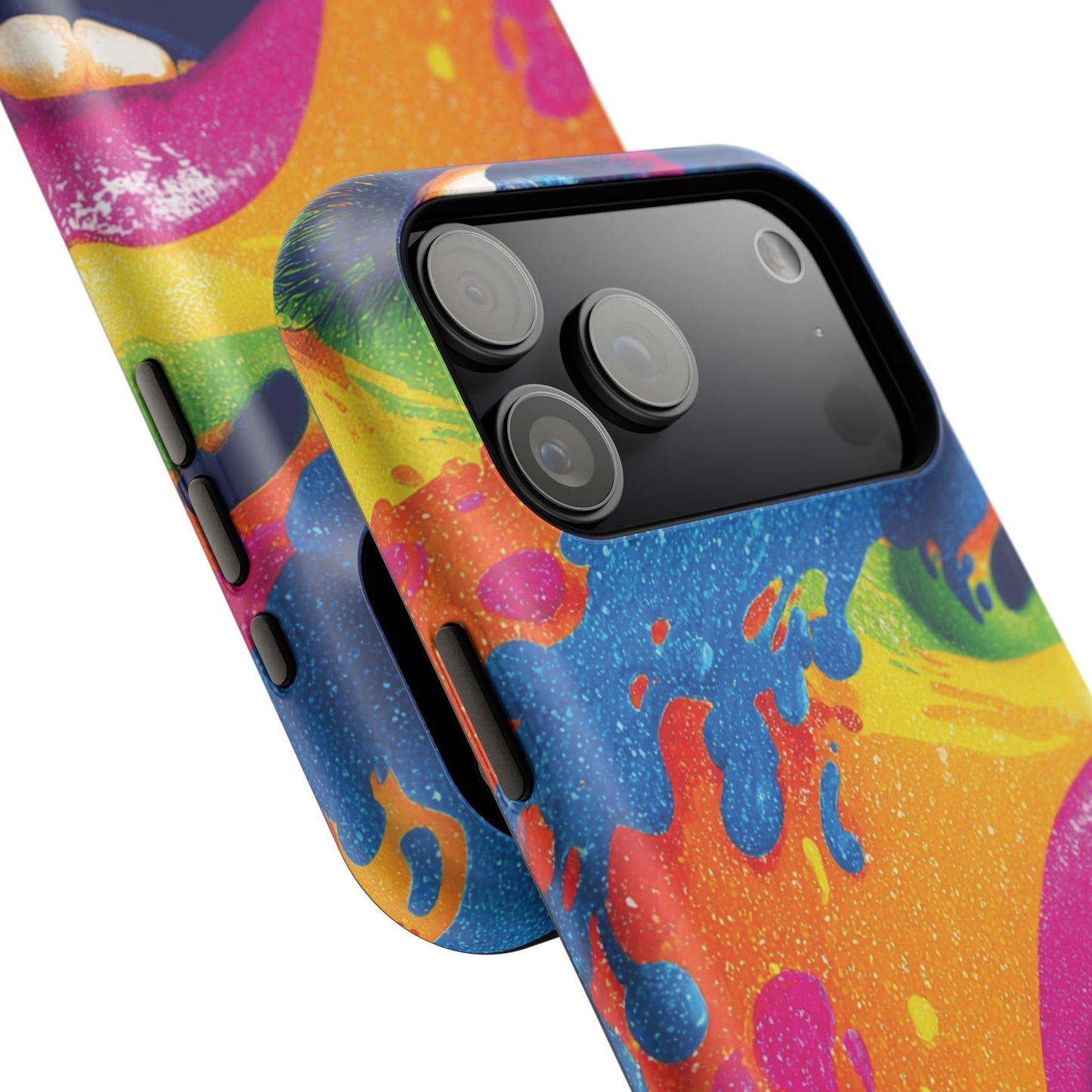 Vibrant Phone Cases with Impact Resistance, Colorful Phone Cover, Durable Mobile Case, Trendy Tech Accessories, Gift for Her