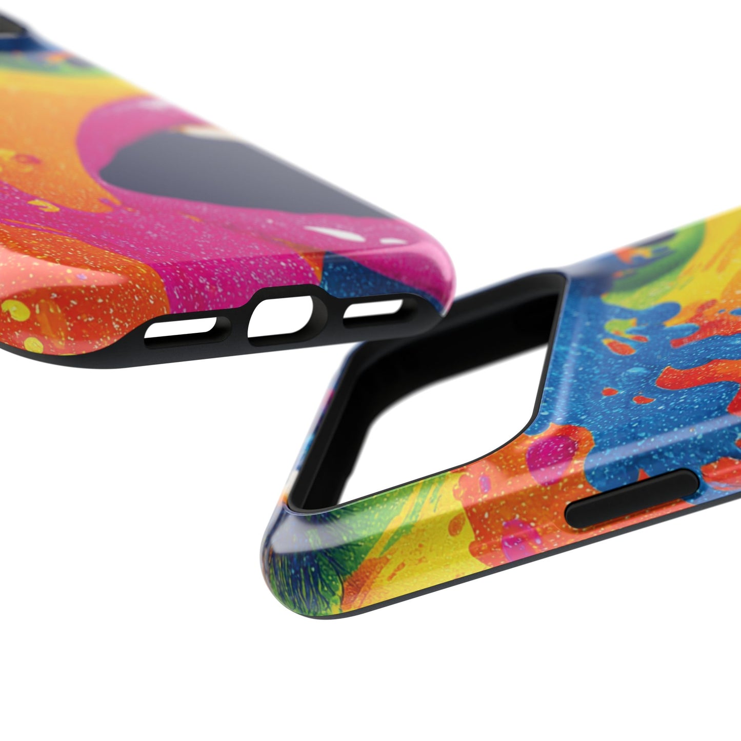 Vibrant Phone Cases with Impact Resistance, Colorful Phone Cover, Durable Mobile Case, Trendy Tech Accessories, Gift for Her