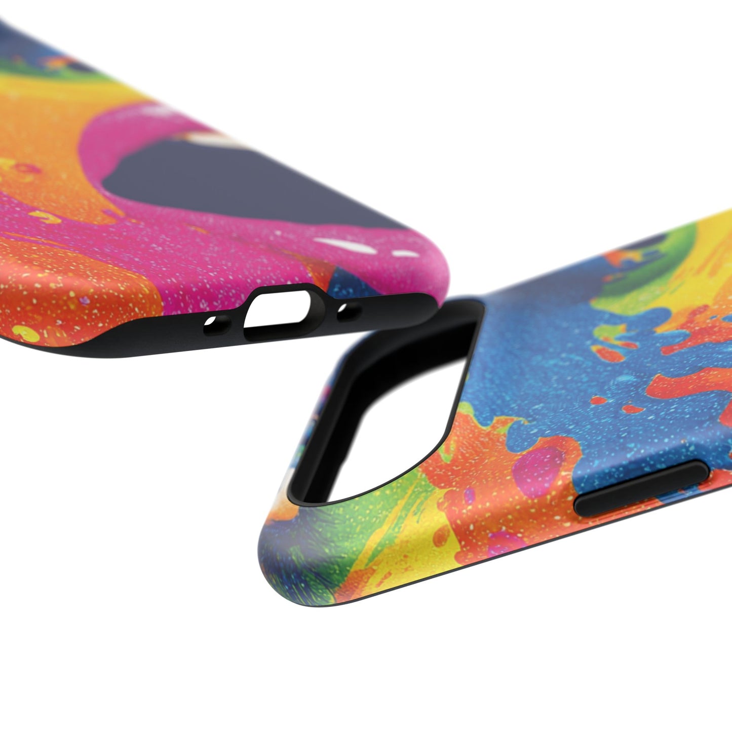 Vibrant Phone Cases with Impact Resistance, Colorful Phone Cover, Durable Mobile Case, Trendy Tech Accessories, Gift for Her