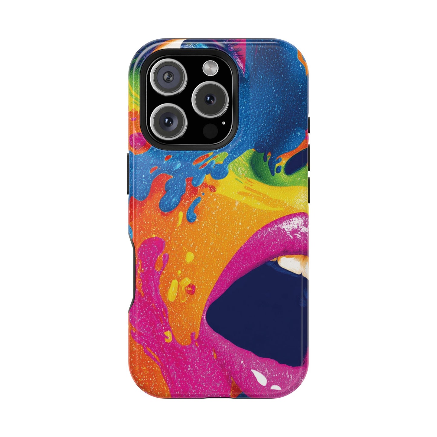 Vibrant Phone Cases with Impact Resistance, Colorful Phone Cover, Durable Mobile Case, Trendy Tech Accessories, Gift for Her