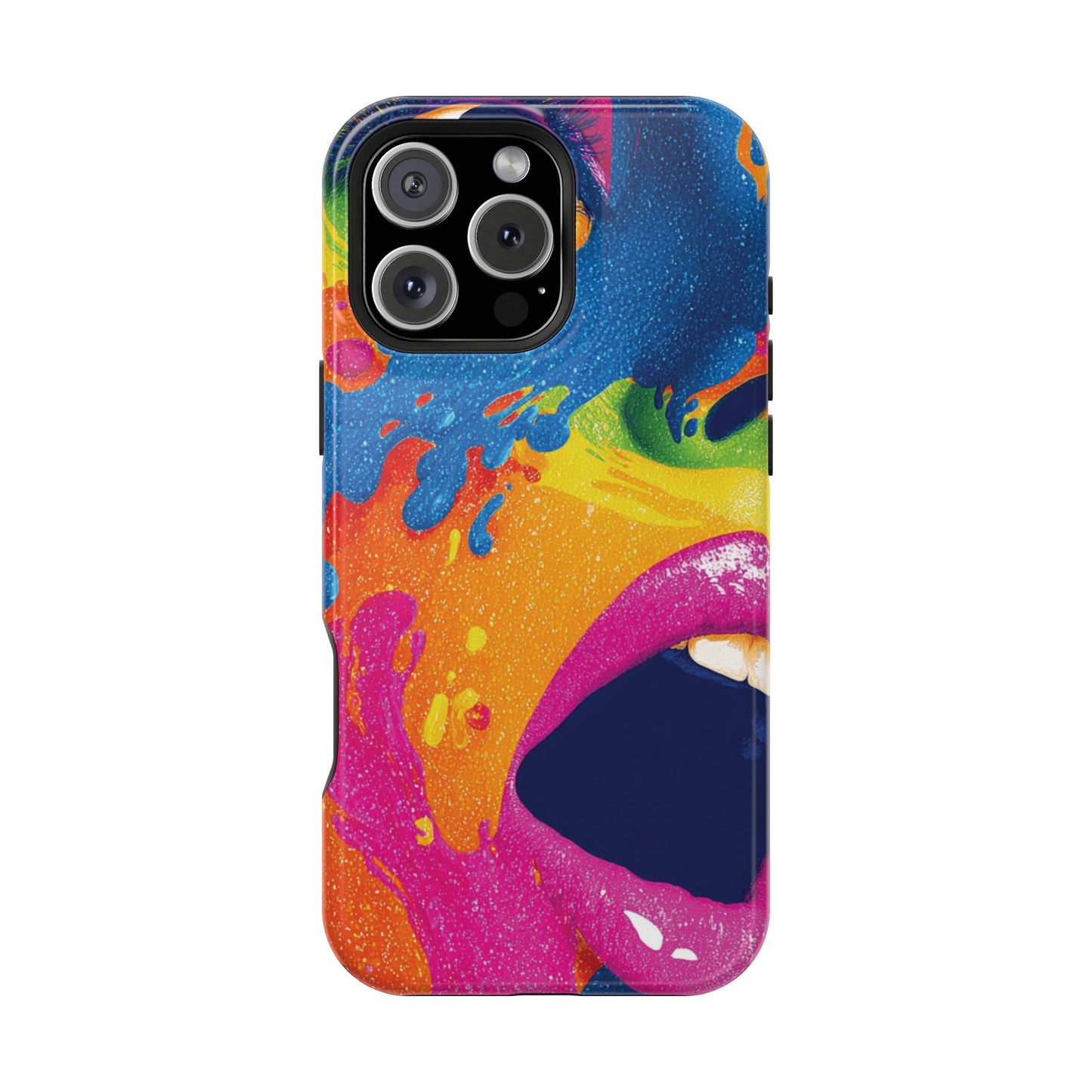 Vibrant Phone Cases with Impact Resistance, Colorful Phone Cover, Durable Mobile Case, Trendy Tech Accessories, Gift for Her