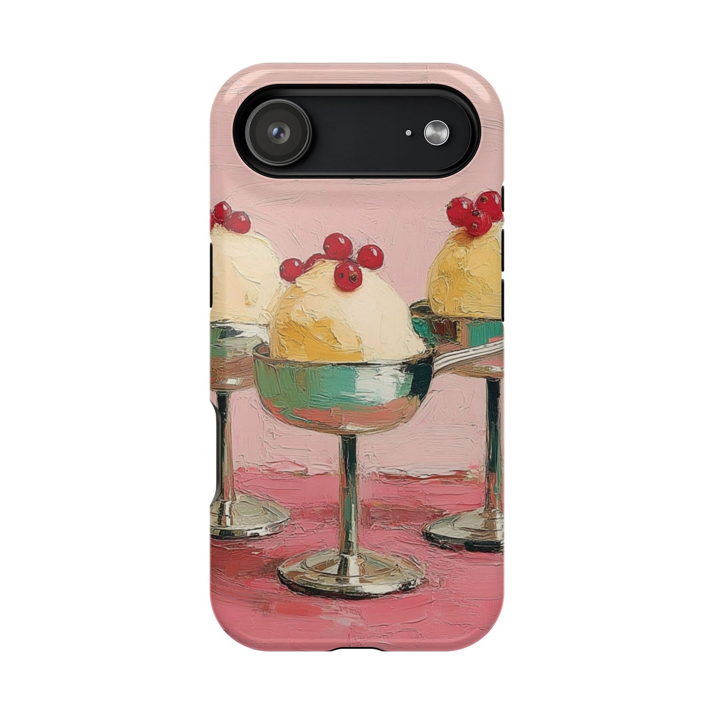 Delightful Ice Cream Cone Phone Case, Cute Phone Cover, Fun Smartphone Protection, Sweet Gift for Foodies, Whimsical Art Accessory