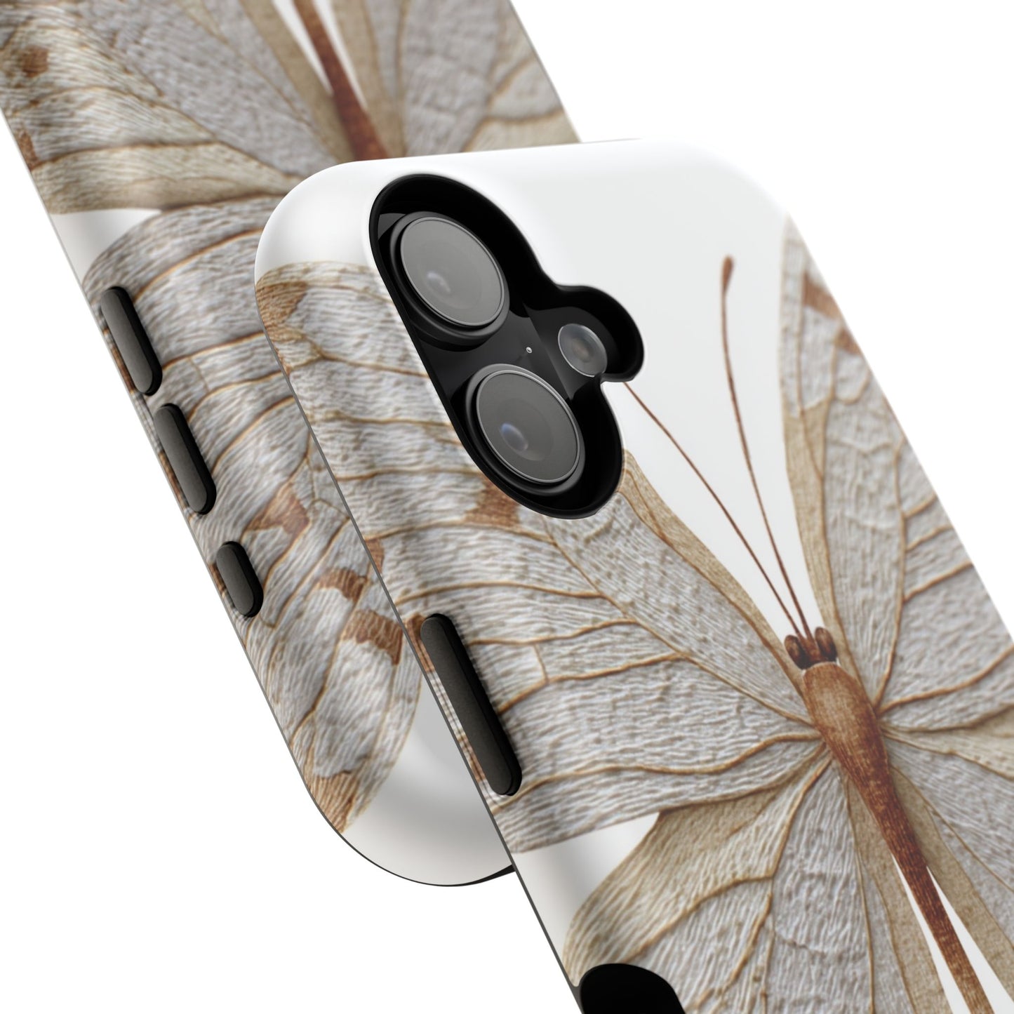 Butterfly Impact-Resistant Phone Case, Nature Lover Gift, Durable Phone Cover, Eco-Friendly Accessories, Unique Butterfly Design
