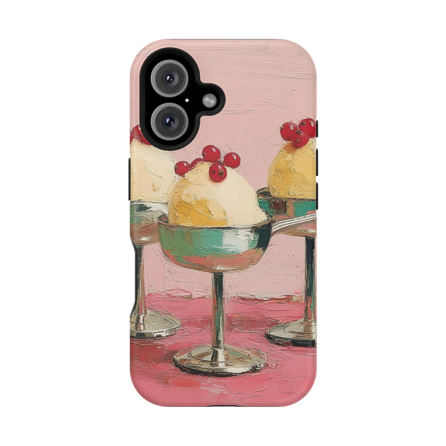 Delightful Ice Cream Cone Phone Case, Cute Phone Cover, Fun Smartphone Protection, Sweet Gift for Foodies, Whimsical Art Accessory
