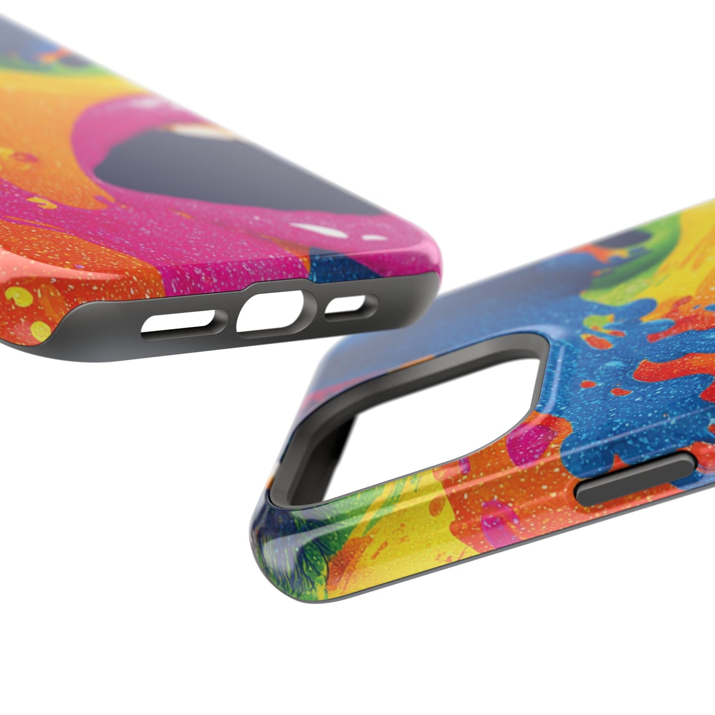 Vibrant Phone Cases with Impact Resistance, Colorful Phone Cover, Durable Mobile Case, Trendy Tech Accessories, Gift for Her