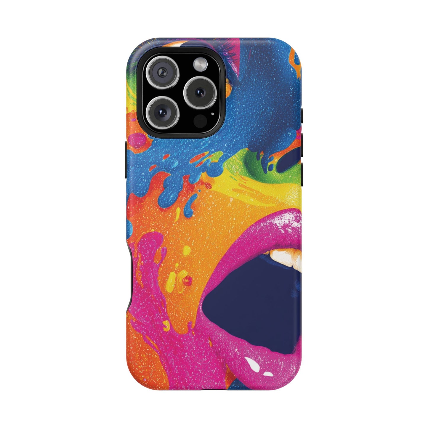 Vibrant Phone Cases with Impact Resistance, Colorful Phone Cover, Durable Mobile Case, Trendy Tech Accessories, Gift for Her