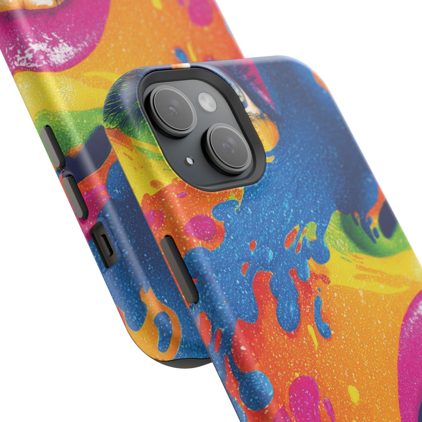 Vibrant Phone Cases with Impact Resistance, Colorful Phone Cover, Durable Mobile Case, Trendy Tech Accessories, Gift for Her