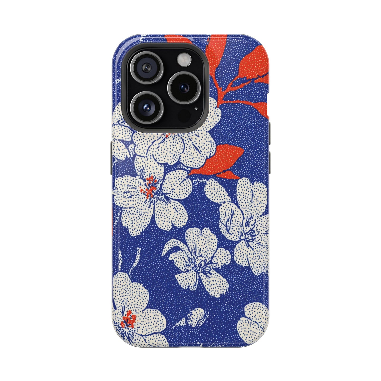 Floral Magnetic Phone Case - Durable Impact-Resistant Cover, Stylish Protection for Your Phone, Perfect Gift for Tech Lovers, Summer [...]