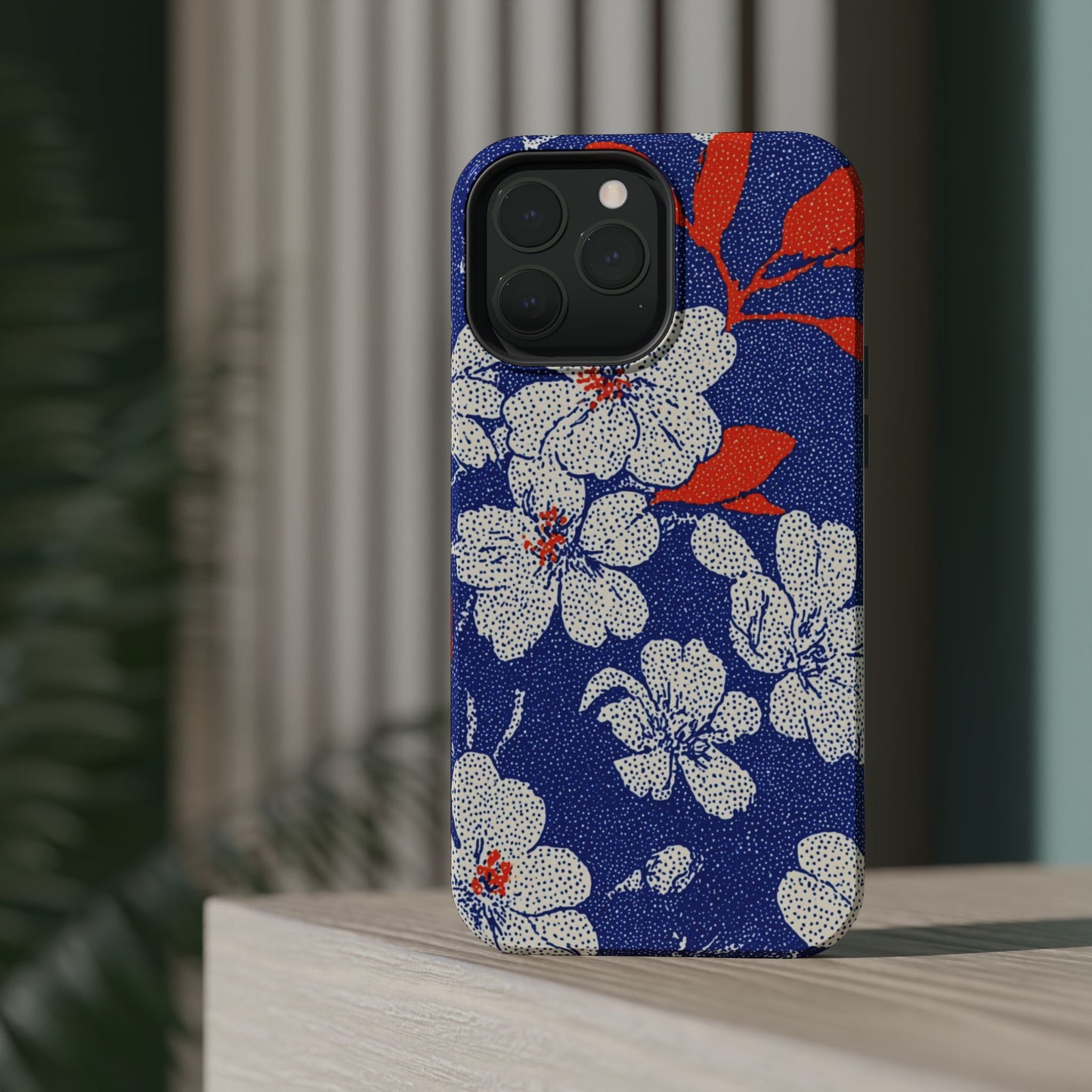 Floral Magnetic Phone Case - Durable Impact-Resistant Cover, Stylish Protection for Your Phone, Perfect Gift for Tech Lovers, Summer [...]