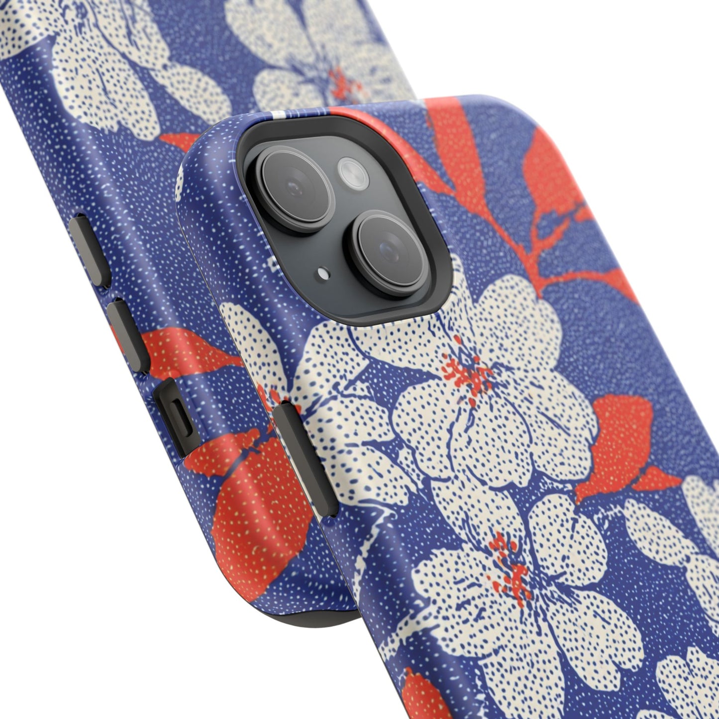 Floral Magnetic Phone Case - Durable Impact-Resistant Cover, Stylish Protection for Your Phone, Perfect Gift for Tech Lovers, Summer [...]