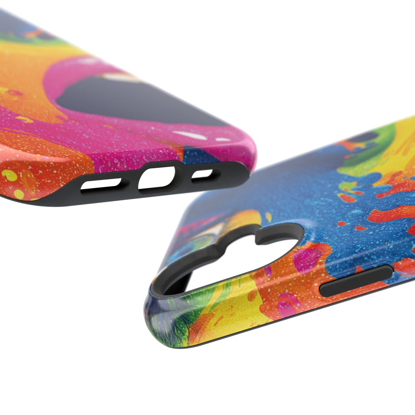 Vibrant Phone Cases with Impact Resistance, Colorful Phone Cover, Durable Mobile Case, Trendy Tech Accessories, Gift for Her