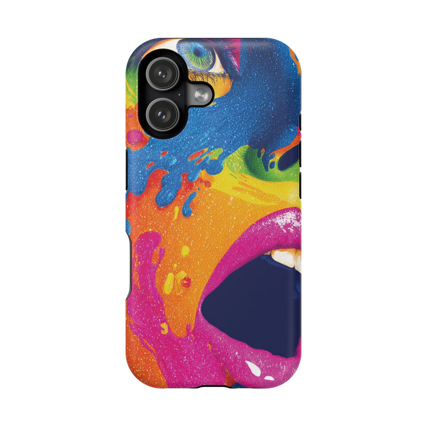 Vibrant Phone Cases with Impact Resistance, Colorful Phone Cover, Durable Mobile Case, Trendy Tech Accessories, Gift for Her